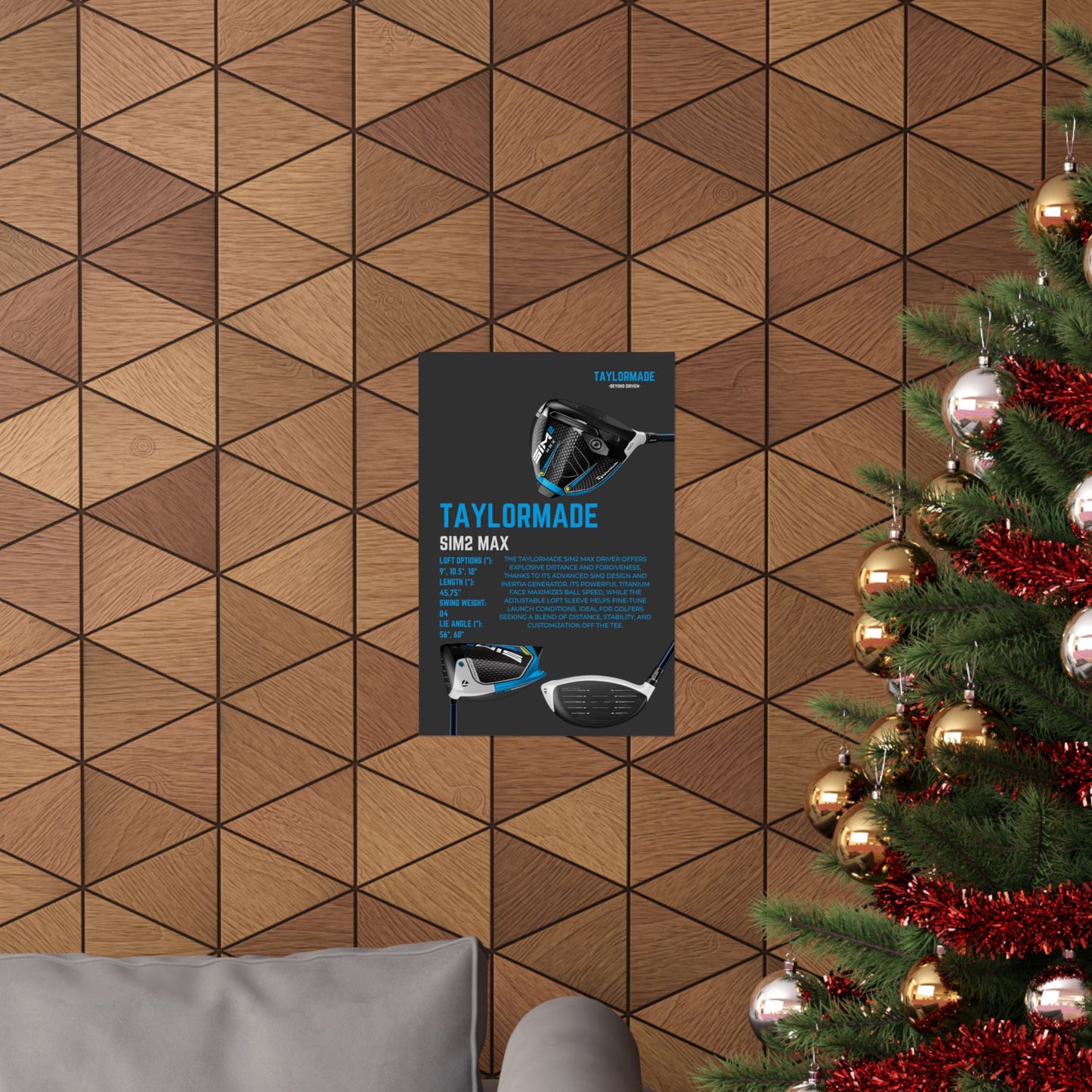 Taylormade Sim2 Max - Poster