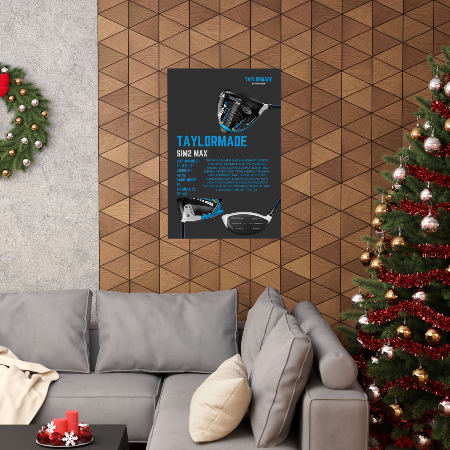 Taylormade Sim2 Max - Poster