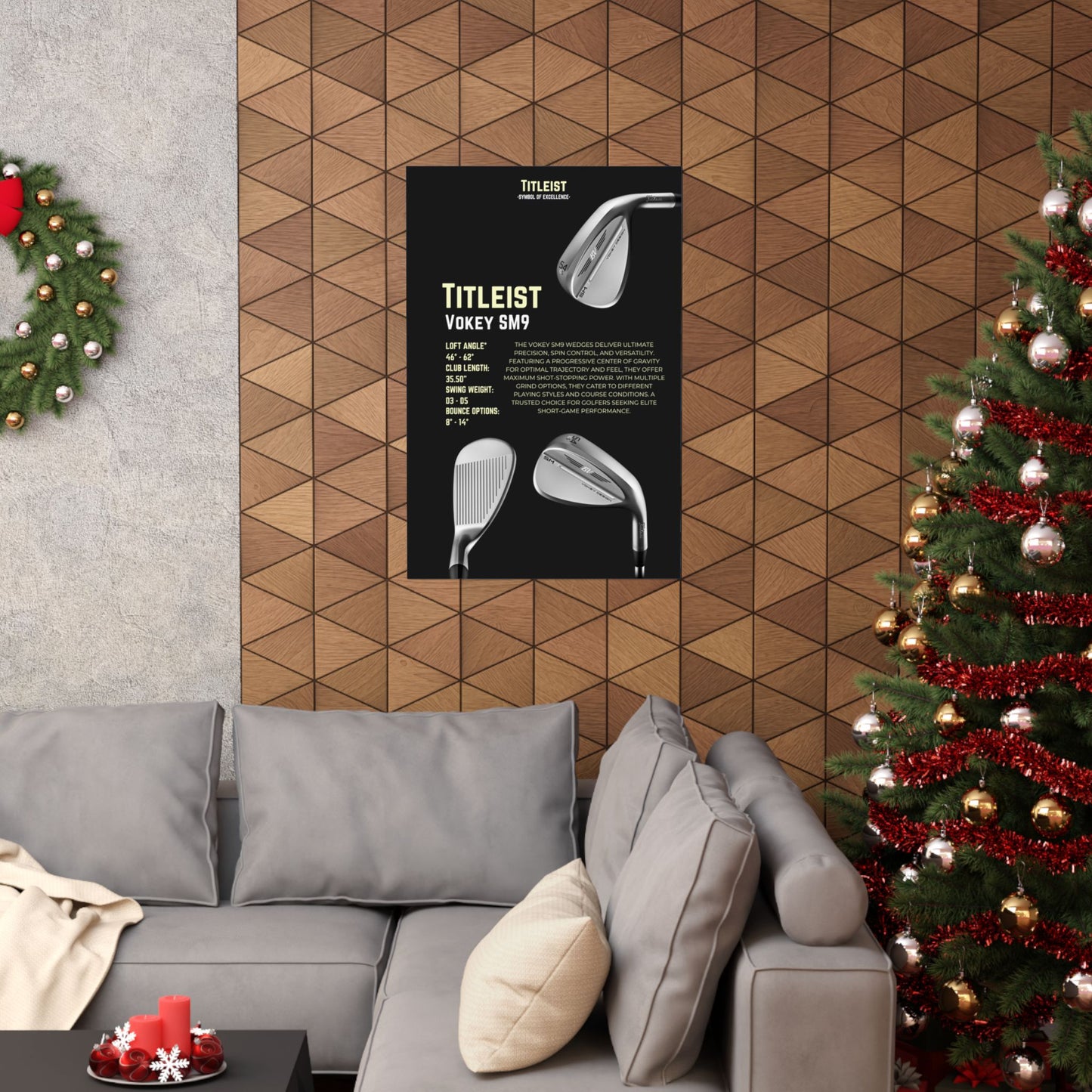 Titleist Vokey SM9 - Poster