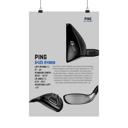 Ping G425 Hybrid - Poster