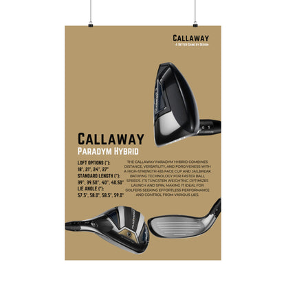 Callaway Paradym Hybrid - Poster