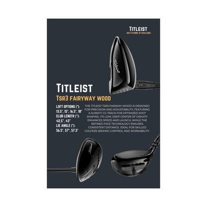 Titleist Tsr3 Fairyway wood - Poster