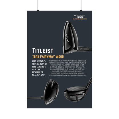 Titleist Tsr3 Fairyway wood - Poster