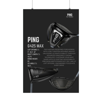 Ping G425 Max - Poster