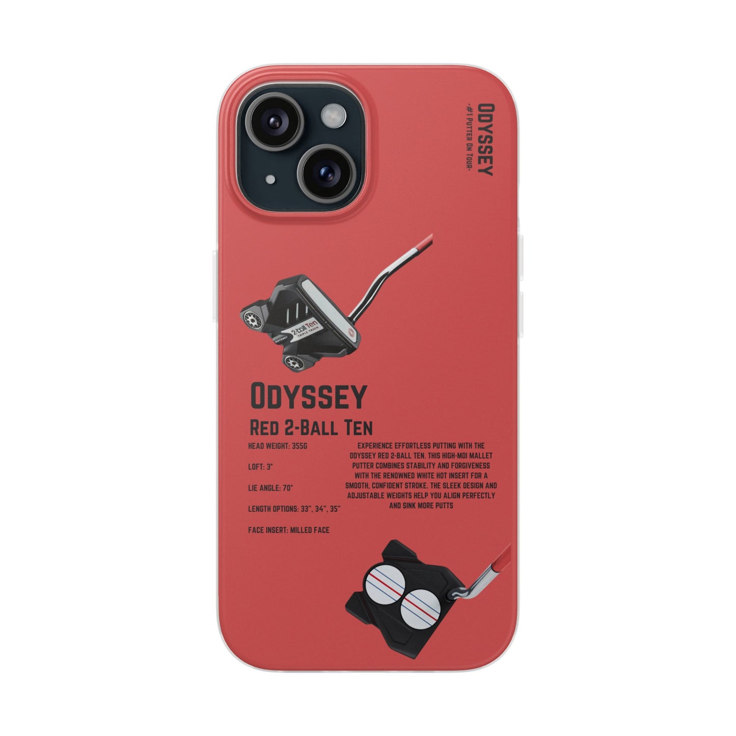 Odyssey Red 2-ball 10