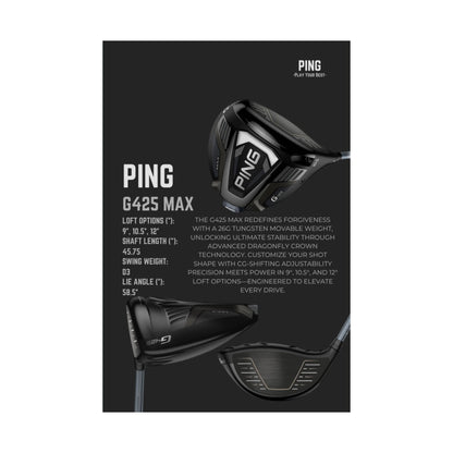 Ping G425 Max - Poster