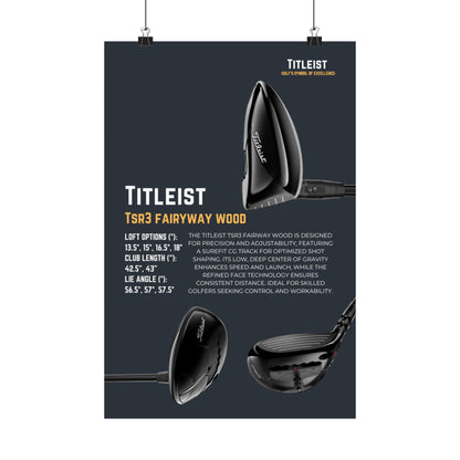 Titleist Tsr3 Fairyway wood - Poster