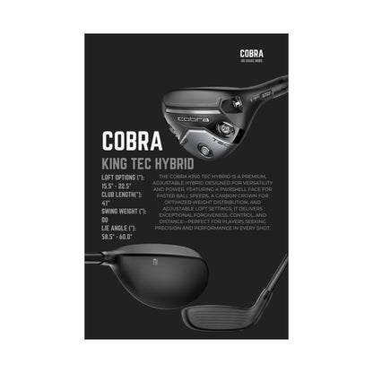 Cobra King Tec Hybrid - Poster
