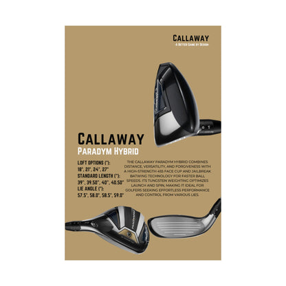 Callaway Paradym Hybrid - Poster