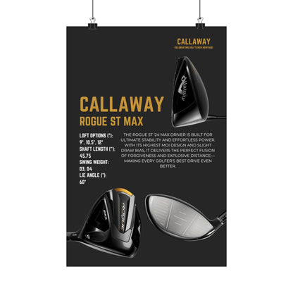 Callaway Rogue St Max - Poster