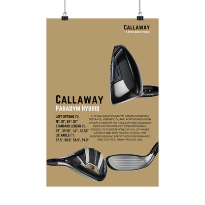 Callaway Paradym Hybrid - Poster