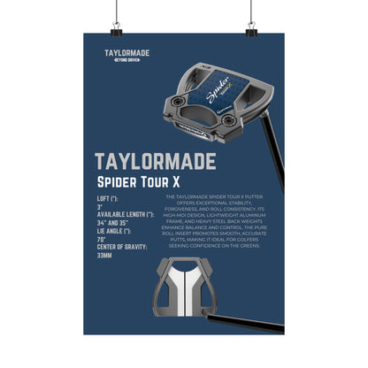 Taylormade Spider Tour X - Poster