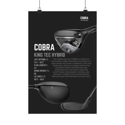 Cobra King Tec Hybrid - Poster