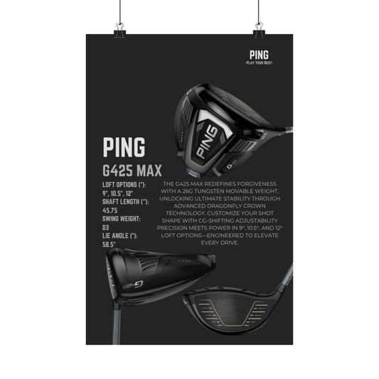 Ping G425 Max - Poster